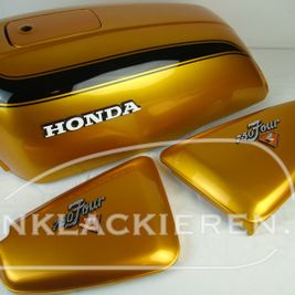 Honda cb 750 f1 gold
