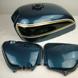 Planet blue metallic