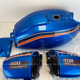 Honda cb400T candy saphire blue