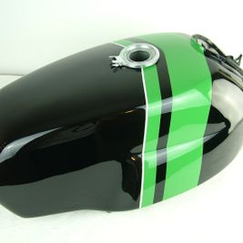 Green on black