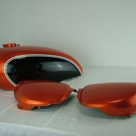 sunrise flake orange