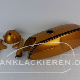 Honda ss50 flake gold