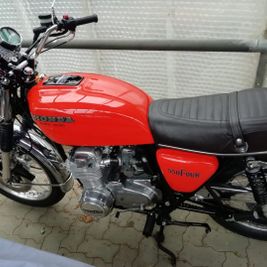 CB550 shiny orange DE