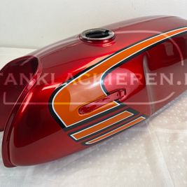 Honda ss50 candy ruby red
