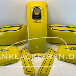 Goldwing sulfur yellow