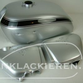 silver metallic
