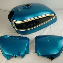 Candy saphire blue