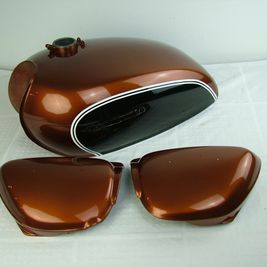 Candy garnet brown