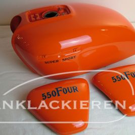Shiny orange