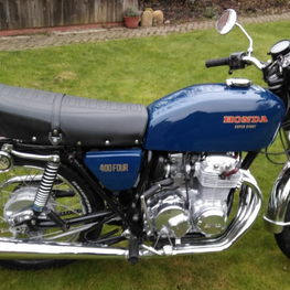 Cb 400 varnish blue UK