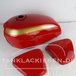 cb 450 light ruby red