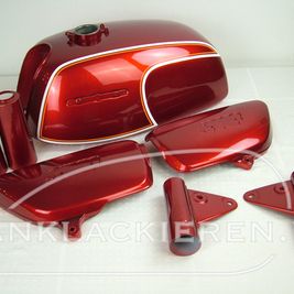 Candy flake matador red